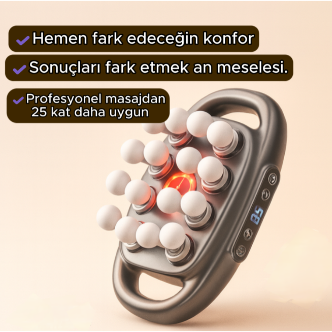 Moviva™ 16 Başlı Masaj Aleti