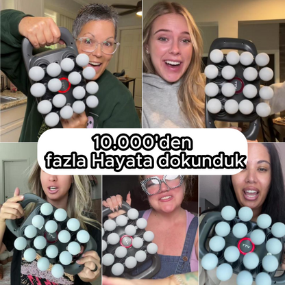 Moviva™ 16 Başlı Masaj Aleti