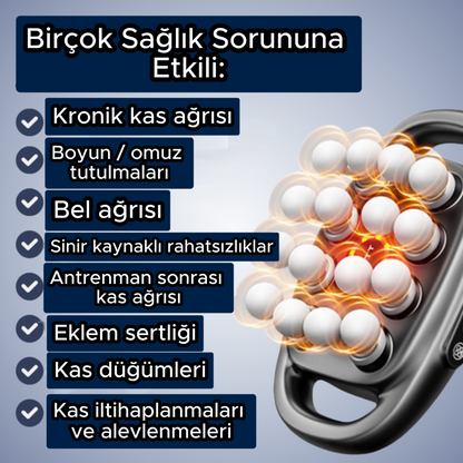 Moviva™ 16 Başlı Masaj Aleti