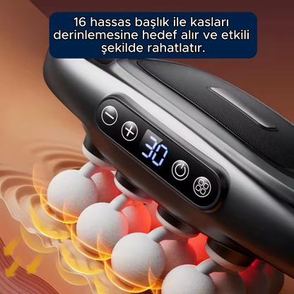 Moviva™ 16 Başlı Masaj Aleti