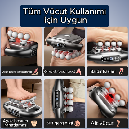 Moviva™ 16 Başlı Masaj Aleti
